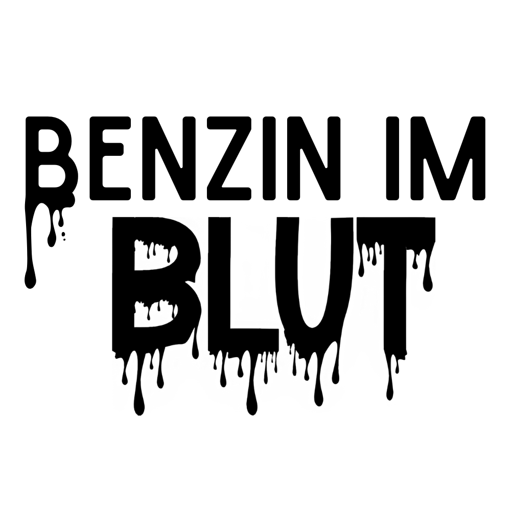 Benzin im Blut Aufkleber