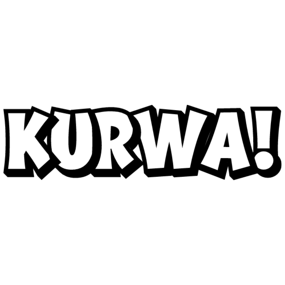 Kurwa Aufkleber