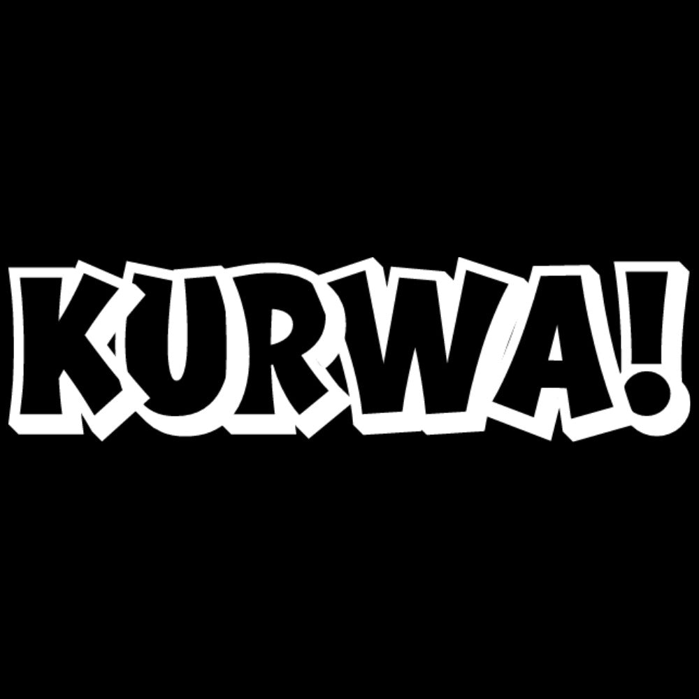 Kurwa_Aufkleber_HG_Schwarz