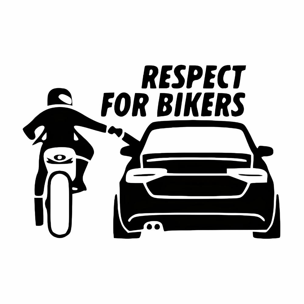 Respect for Bikers Aufkleber