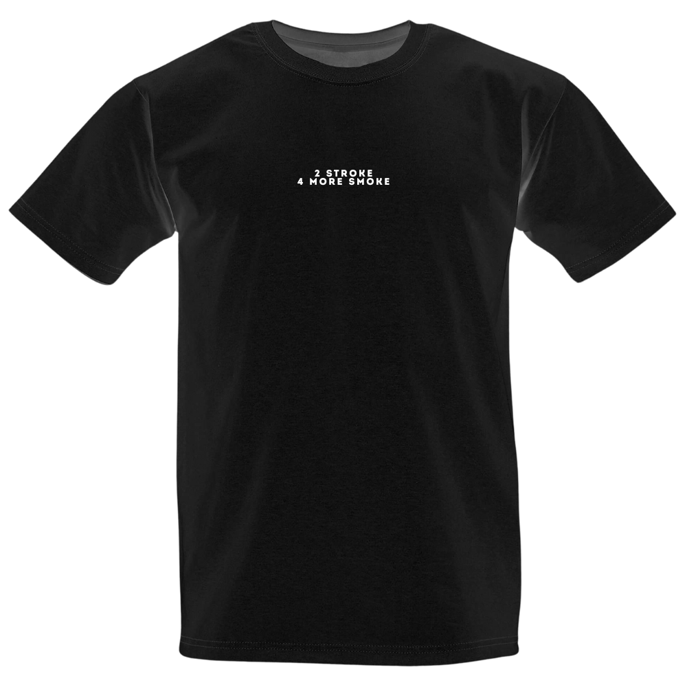 T-Shirt 2 Stroke 4 more Smoke Schwarz