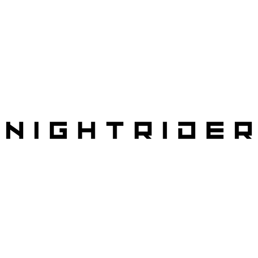 "NIGHTRIDER" Aufkleber
