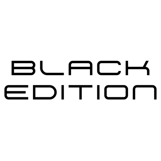 "BLACK EDITION" Aufkleber